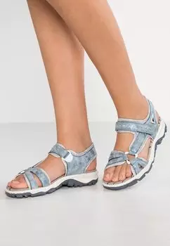 Трекинговые сандалии Rieker, цвет heaven/silverflower