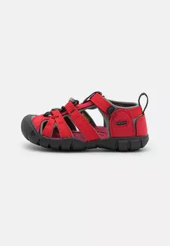 Трекинговые сандалии Seacamp Ii Cnx Children Unisex Keen, цвет racing red/gargoyle