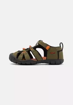 Трекинговые сандалии SEACAMP II CNX YOUTH UNISEX Keen, цвет olive