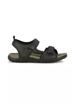 Трекинговые сандалии U STRADA Geox, цвет black