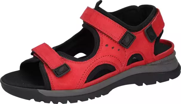 Трекинговые сандалии Waldlufer "H-SORA", комфортная ширина H (= очень широкая), черный