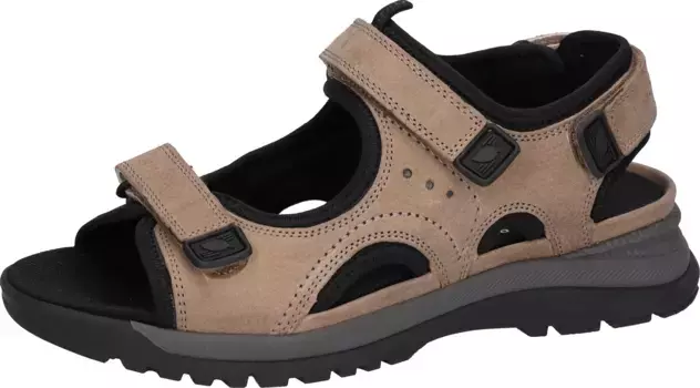 Трекинговые сандалии Waldlufer "H-SORA", комфортная ширина H (= очень широкая), черный