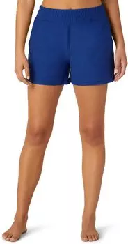 Трекинговые шорты с высокой талией Spacedye Beyond Yoga, цвет Electric Royal Heather