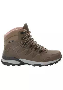 Трекинговые туфли Jack Wolfskin "REFUGIO PRIME TEXAPORE MID W", цвет Fawn