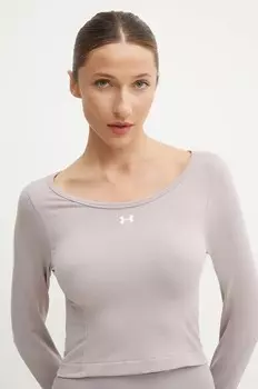 Треккинговая куртка Under Armour с длинными рукавами Train Seamless, фиолетовый