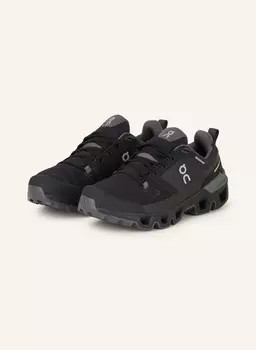 Треккинговая обувь cloudwander waterproof On, цвет SCHWARZ/DUNKELBLAU