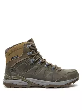 Треккинговая обувь Jack Wolfskin de trekking Refugio Prime Texapore Mid M 4059691 Marrn, коричневый