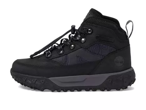Треккинговая обувь Timberland Kids GreenStride Motion 6" Mid Fabric/Leather Waterproof (Little Kid)