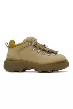 Треккинговые ботинки Burberry, цвет taupe