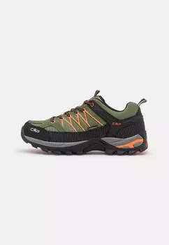Треккинговые ботинки CMP RIGEL LOW TREKKING SHOES WP, цвет Torba/Flash Orange