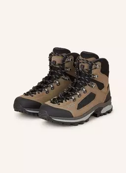 Треккинговые ботинки corvara gtx mid LOWA, цвет KHAKI/SCHWARZ