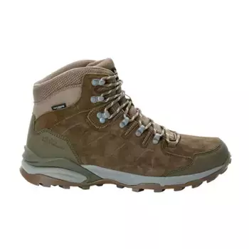 Треккинговые ботинки Jack Wolfskin Refugio Texapore Mid, коричневый
