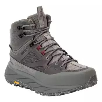Треккинговые ботинки Jack Wolfskin Terraquest Texapore Mid, серый