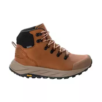 Треккинговые ботинки Jack Wolfskin Terraquest X Texapore Mid, коричневый