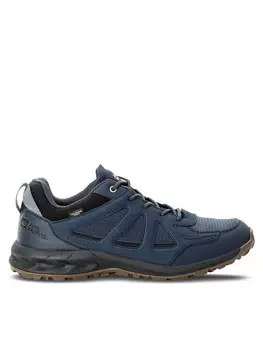 Треккинговые ботинки Jack Wolfskin Woodland 2 Texapore Low M 4051271, темно-синий