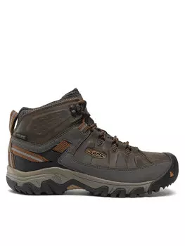 Треккинговые ботинки Keen Targhee III Mid Wp 1017787, зеленый