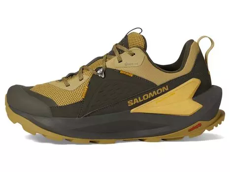 Треккинговые ботинки Salomon Elixir Gore-Tex, горчичный/темно-зеленый