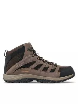 Треккинговые кроссовки Crestwood Mid Waterproof BM5371 Columbia, коричневый