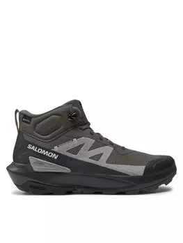 Треккинговые кроссовки Elixir Activ Mid Gore-Tex L47456800 Salomon, серый