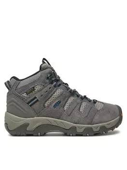 Треккинговые кроссовки Headout Mid Wp Steel 1028307 Keen, серый