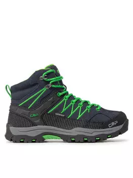 Треккинговые кроссовки Kids Rigek Mid Trekking Shoe Wp 3Q12944J Cmp, синий