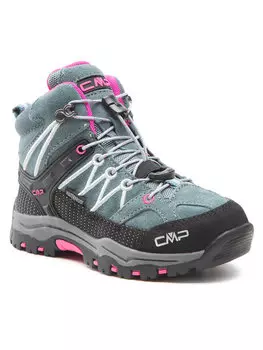 Треккинговые кроссовки Kids Rigel Mid Trekking Shoe Wp 3Q12944 Cmp, серый