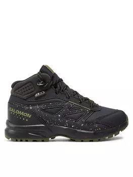 Треккинговые кроссовки Outway Mid Climasalomon Waterproof L47283500 Salomon, черный