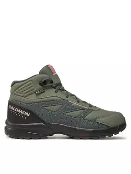 Треккинговые кроссовки Outway Mid Climasalomon Waterproof L47561700 Salomon, зеленый
