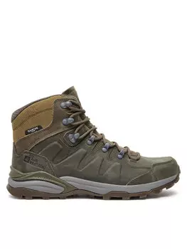 Треккинговые кроссовки Refugio Prime Texapore Mid M 4059691 Jack Wolfskin, коричневый