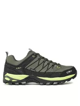 Треккинговые кроссовки Rigel Low Trekking Shoes Wp 3Q13247 Cmp, зеленый