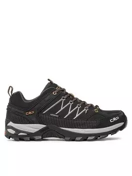 Треккинговые кроссовки Rigel Low Trekking Shoes Wp 3Q13247 Cmp, черный