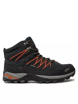 Треккинговые кроссовки Rigel Mid Trekking Shoes Wp 3Q12947 Cmp, черный