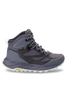 Треккинговые кроссовки Terraventure Texapore Mid W 4049991 Jack Wolfskin, серый