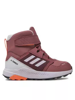 Треккинговые кроссовки Terrex Trailmaker High COLD.RDY K ID0924 Adidas, коричневый