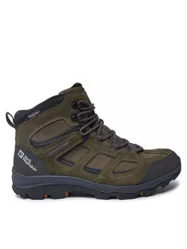 Треккинговые кроссовки Vojo 3 Texapore Mid M 4042462 Jack Wolfskin, хаки