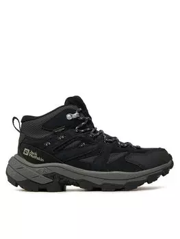 Треккинговые кроссовки Vojo Tour Texapore Mid W A62071 Jack Wolfskin, серый