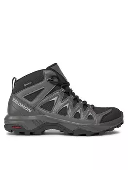Треккинговые кроссовки X Braze Mid GORE-TEX L47181200 Salomon, черный