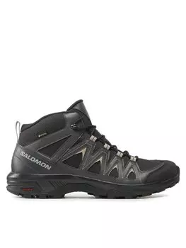Треккинговые кроссовки X Braze Mid GORE-TEX L47174800 Salomon, черный