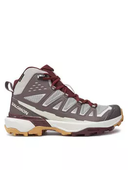 Треккинговые кроссовки X Ultra 360 Edge Mid Gore-Tex L47698600 Salomon, коричневый