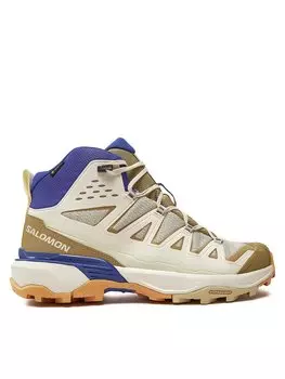 Треккинговые кроссовки X Ultra 360 Edge Mid Gore-Tex L47378100 Salomon, коричневый