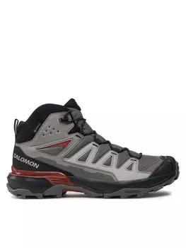 Треккинговые кроссовки X Ultra 360 Mid GORE-TEX L47447800 Salomon, серый