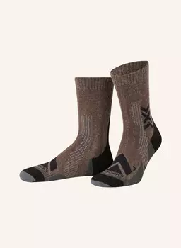 Треккинговые носки hike perform merino X-SOCKS, цвет M001 BROWN/BLACK