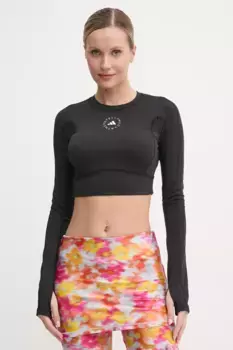 Треккинговый костюм с длинным рукавом TrueStrenght adidas by Stella McCartney, черный