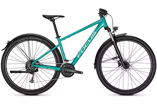Треккинговый велосипед Focus Whistler 3.6 EQP - 29 дюймов - Diamant - 2025, цвет Grn|Bluegreen