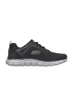 Трековые кроссовки Broader, пена с эффектом памяти, моющиеся, мужские SKECHERS, цвет Bkcc