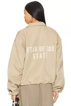 Трековый жакет Fear Of God Essentials, desert sand
