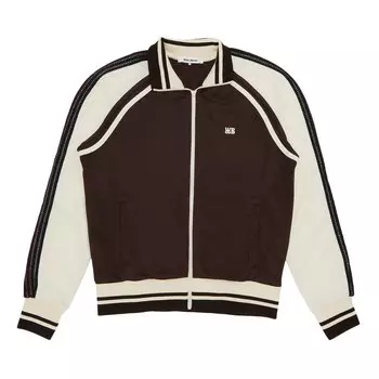 Тректоп Wales Bonner Kola, цвет Коричневый/Слоновая кость