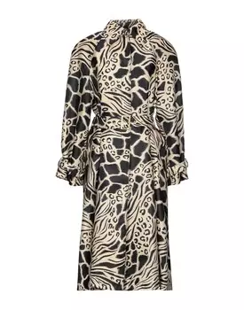 Тренч Alberta Ferretti, бежевый