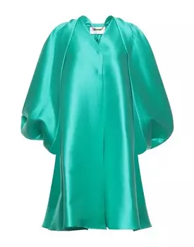 Тренч Alberta Ferretti, изумрудно-зеленый