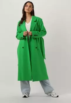 Тренч Alix the label, зеленый